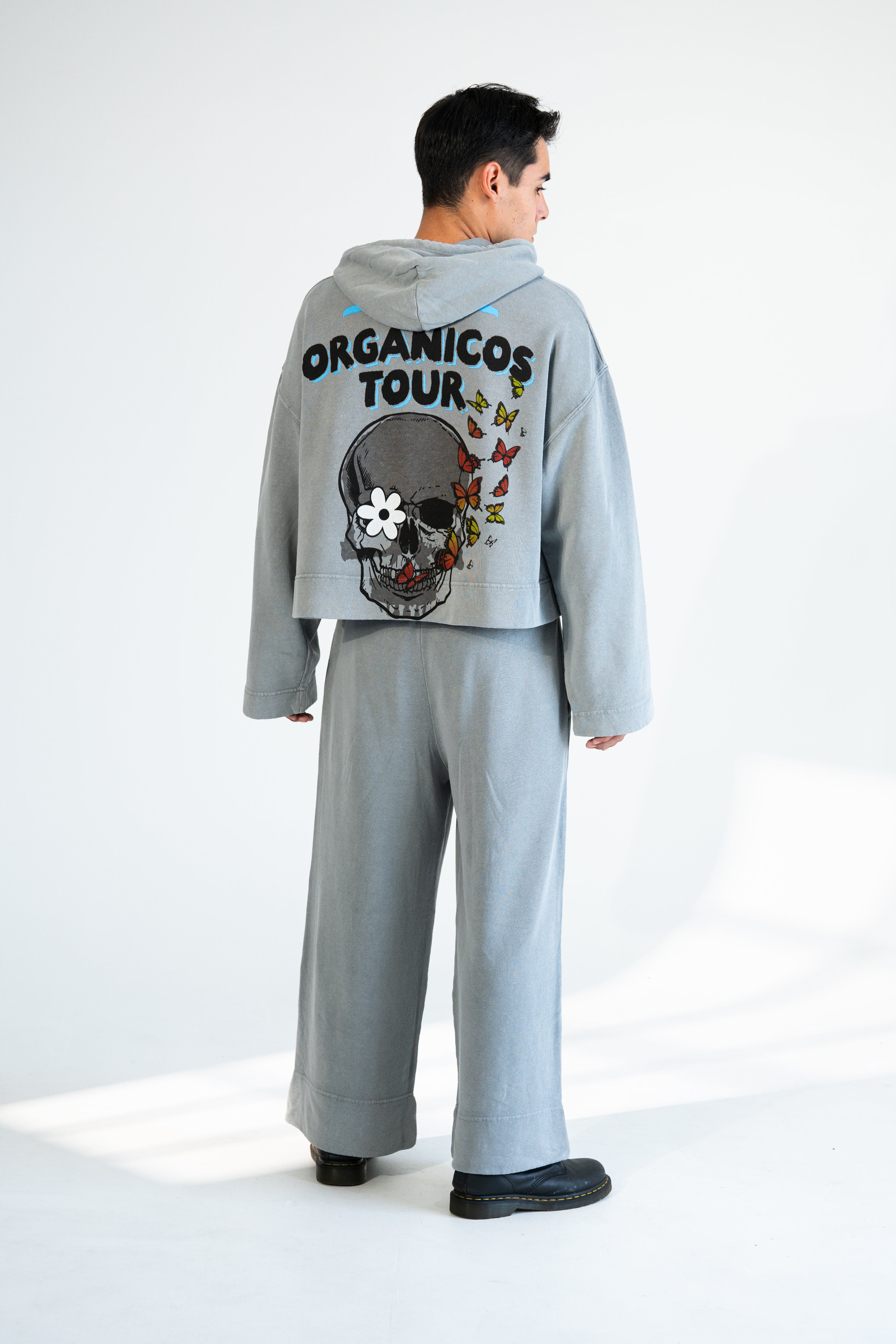 Human Power Oversized Hemp & Organic Cotton Hoodie, Coconut Charcoal, alternate product view 5