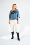 Broad Beach Tee — boxy hemp and organic cotton t-shirt naturally dyed with indigo