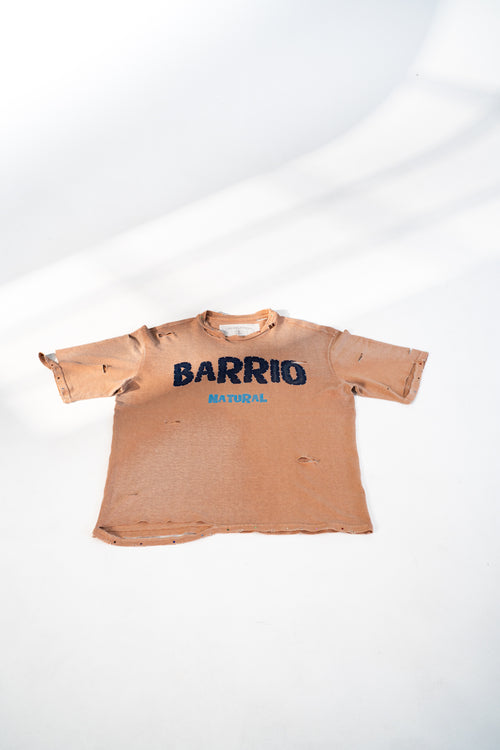 Super Vintage T-Shirt, Hemp & Organic Cotton, Barrio Natural, Red Clay & Coconut Charcoal, alternate product view 2