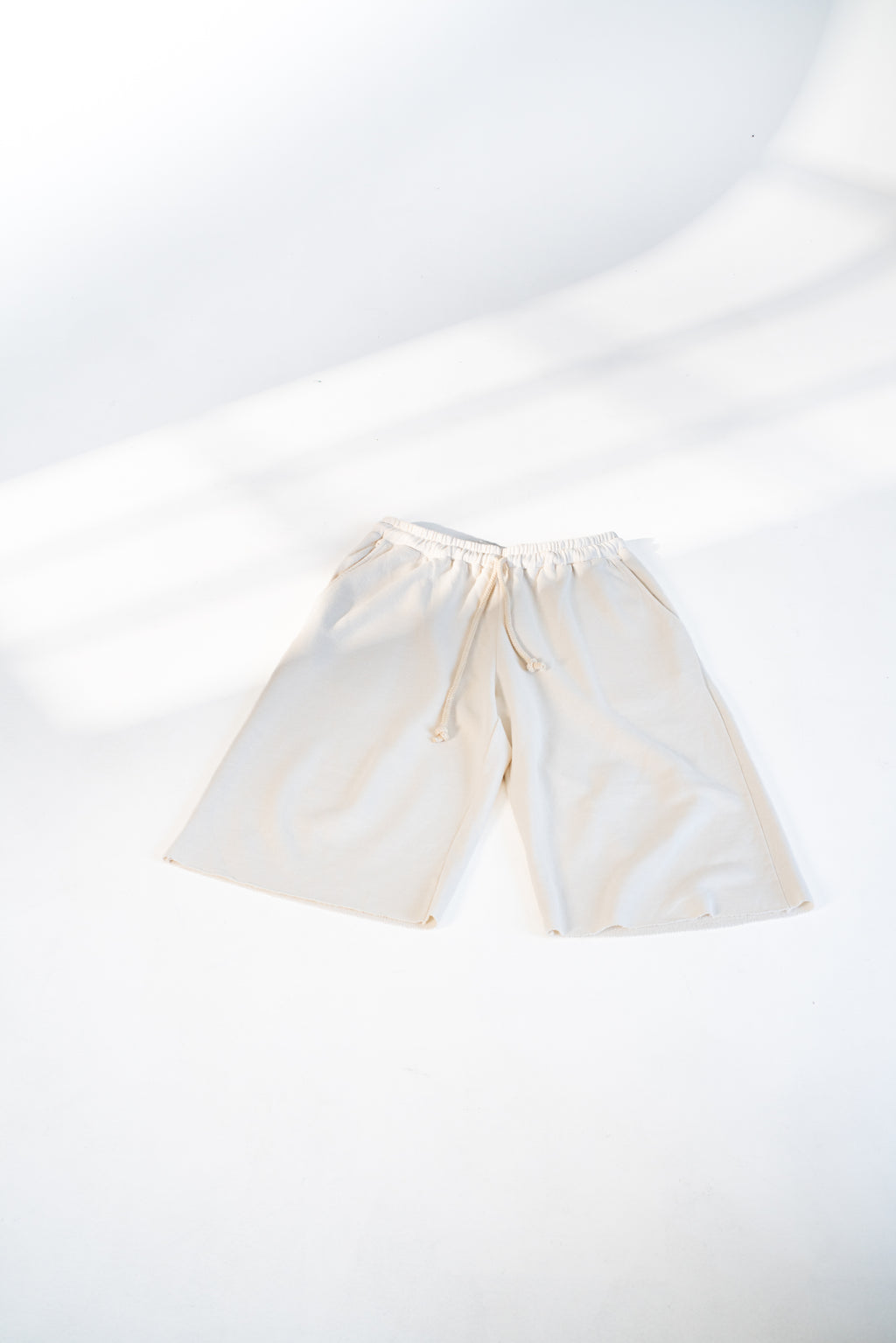 Natural Hemp Fleece Shorts | 55% Hemp & 45% Organic Cotton