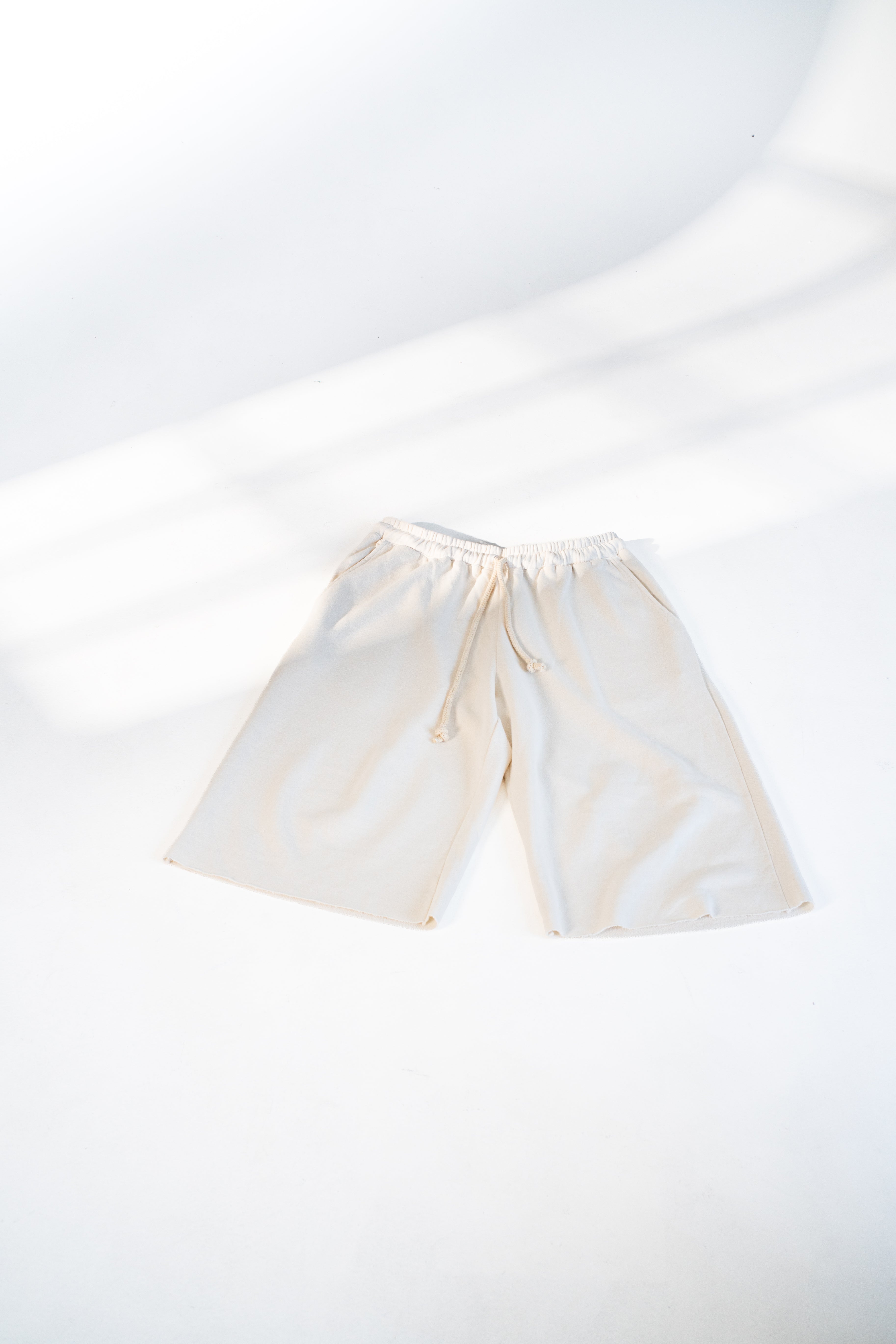Natural Hemp Fleece Shorts | 55% Hemp & 45% Organic Cotton