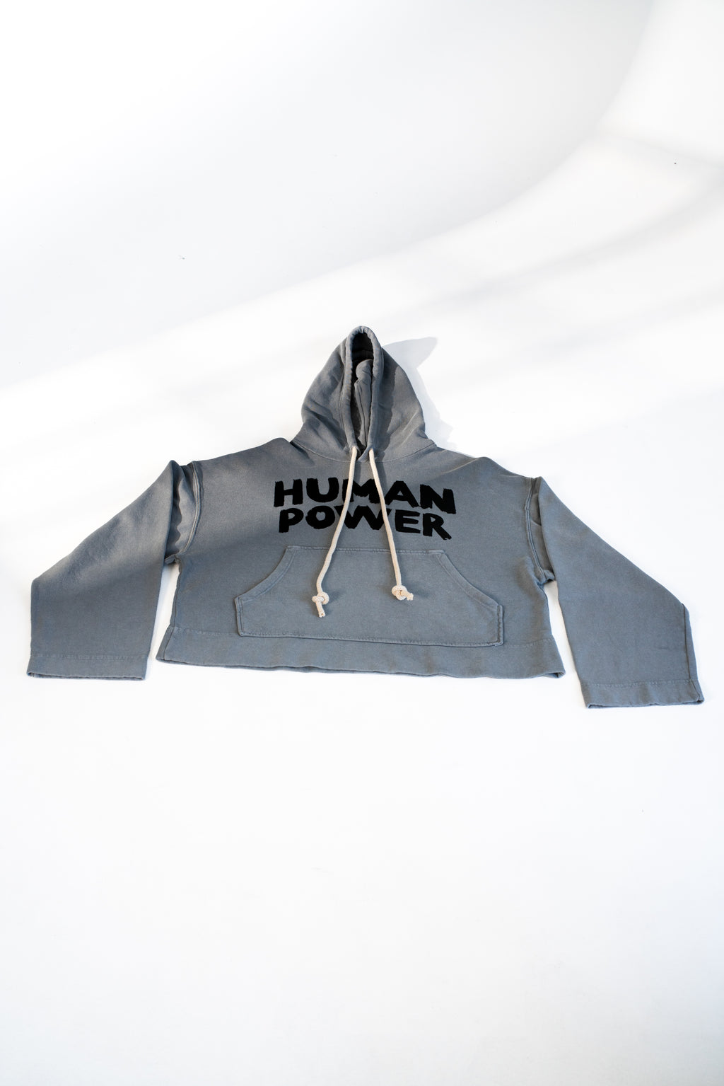Human Power Oversized Hemp & Organic Cotton Hoodie – Coconut Charcoal