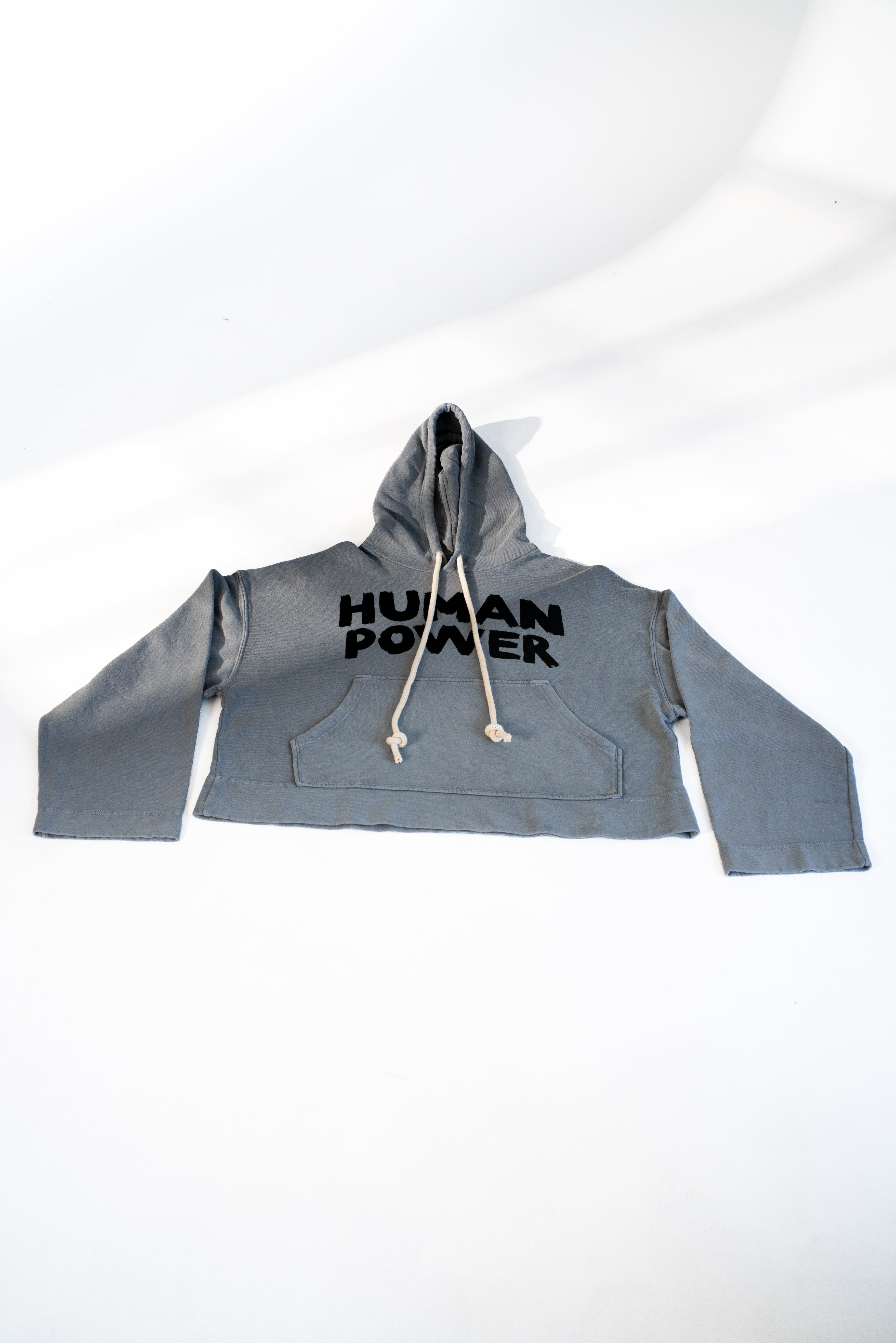 Human Power Oversized Hemp & Organic Cotton Hoodie – Coconut Charcoal
