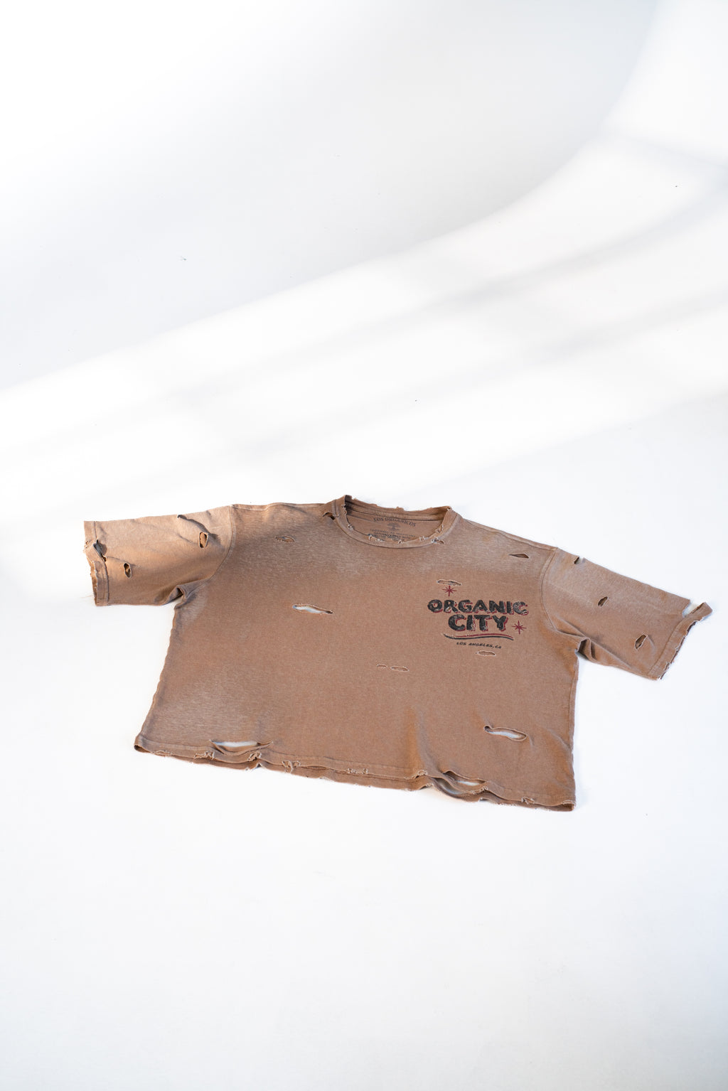Organic City Super Vintage Boxy Hemp & Organic Cotton T-Shirt – Red Clay