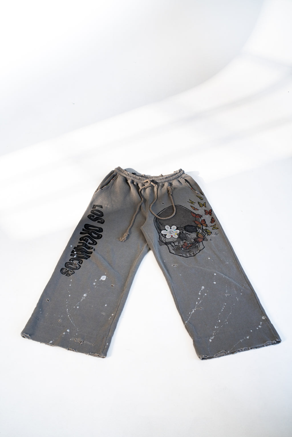 Super Vintage Cholo Sweatpants, Hemp & Organic Cotton, Coconut Charcoal, alternate product view 2